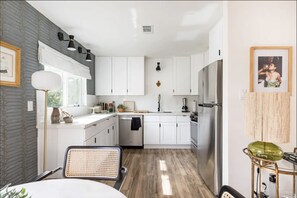 Fully stocked kitchen with everything you need for a solo trip or dinner party.  - Lush Palm Springs Oasis w/ Private Hot Tub (PALM SPRINGS)