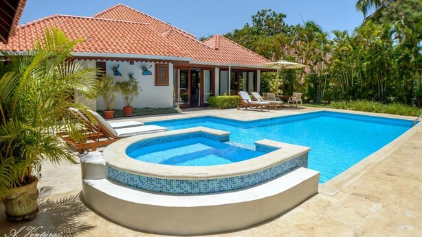 Villa, 3 Schlafzimmer, Terrasse, Gartenblick | Pool