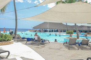 Apartment, 2 Bedrooms, Accessible, Balcony | Outdoor dining - Beach Front Apartment No01 (San Rafael del Yuma)