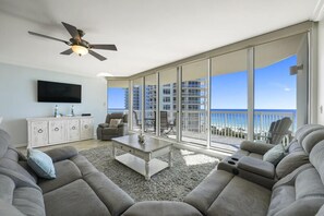 Condo, 3 Bedrooms | Living room - St Croix 901 by Bliss Beach Rentals (Destin)
