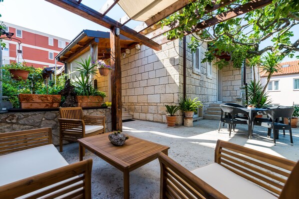 Leilighet (Standard One Bedroom Apartment with T) | Terrasse/patio