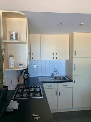 Apartamento, várias camas | Cozinha privada | Geladeira, micro-ondas