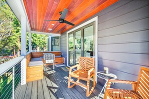 House, 2 Bedrooms | Terrace/patio - Pet’s FREE! Modern luxury steps from Russian River by Redawning (Monte Rio)