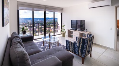 City View Escalon,
3 bedroom Apartment with an amazing view to San Salvador