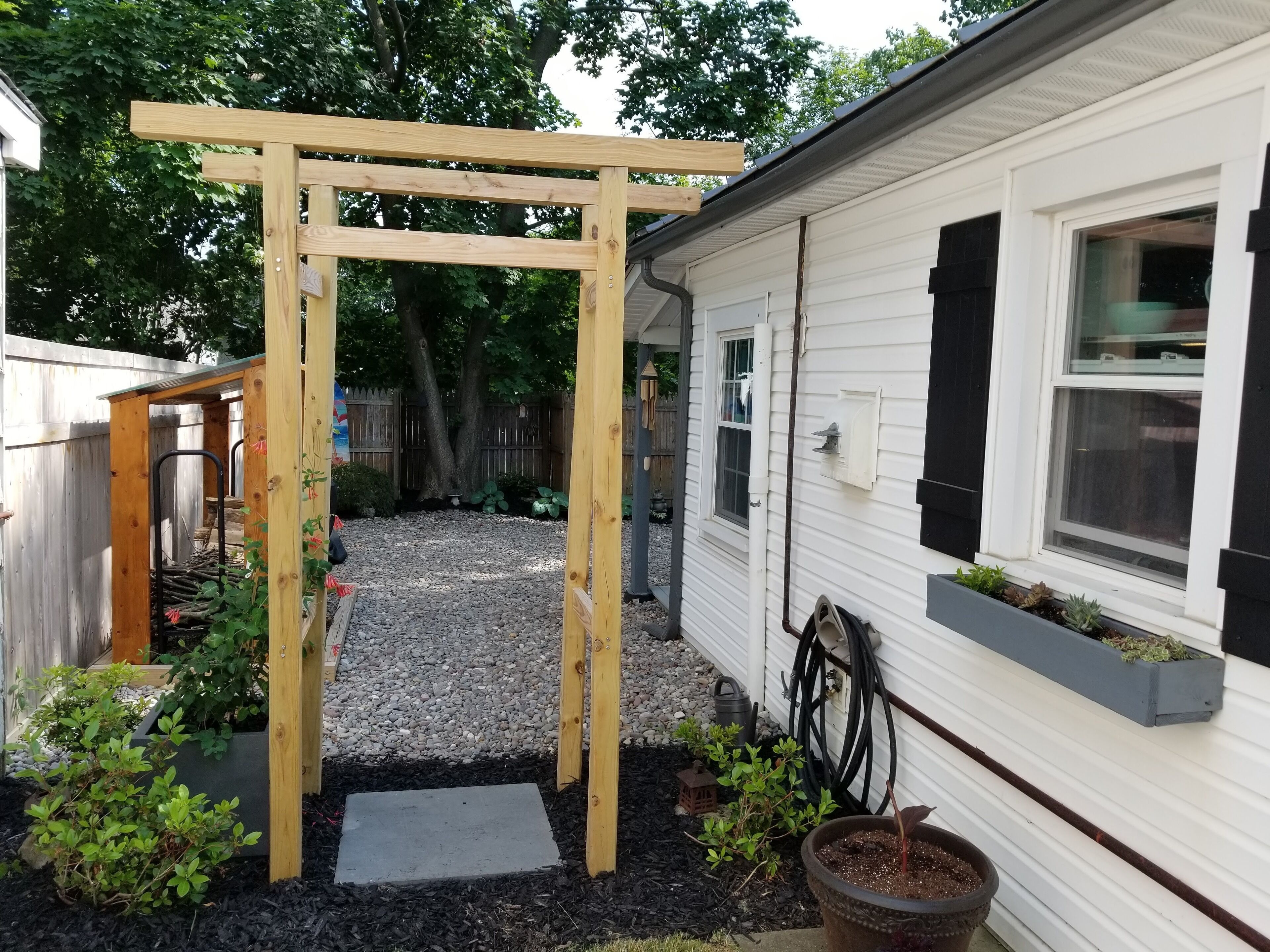 Enceinte de l’hébergement