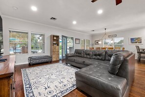 Smart TV - Stylish Ranch House | Renovated Interior + Backyard Pool Oasis (Dripping Springs)