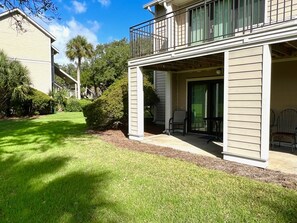Terrace/patio - Villa On The Green by Sandpiper | Near Beach (Seabrook Island)