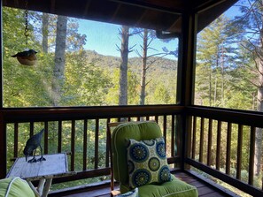 Dining - Cozy Cabin w/ great views, and close to Aska hiking trails!- Blue Ridge (Blue Ridge)
