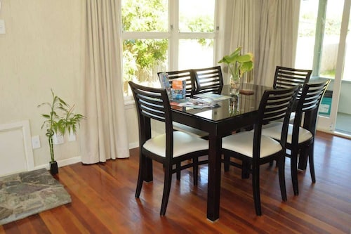 Happiness is Huia a block from the lake - Summer