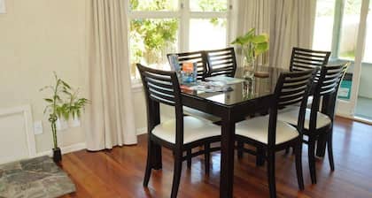 Happiness is Huia a block from the lake - Summer