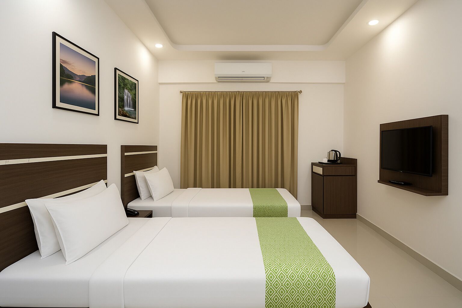 deluxe twin room | 1 bedroom, individually decorated, individually furnished, desk