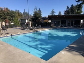 Außenpool, beheizter Pool