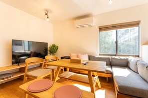 Design Apartment, Multiple Beds, Non Smoking, Kitchen | Living area - GORA base B (Hakone)