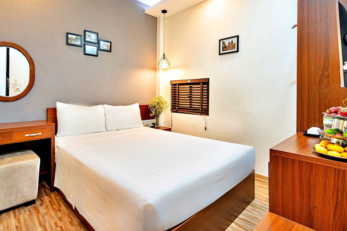 Habitación estándar | Sábanas de algodón egipcio, ropa de cama de alta calidad y minibar