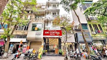 Fachada de la propiedad