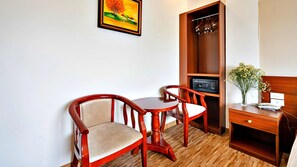 Chambre Supérieure Double ou avec lits jumeaux | Draps en coton égyptien, literie de qualité supérieure, minibar