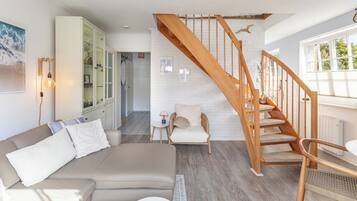 TV, DVD player, stereo