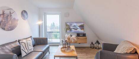 Tv och en stereo