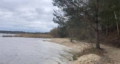 Gemütliches Ferienhaus 70qm, Garten, Grill, Fahrräder, 5 Minuten zum See