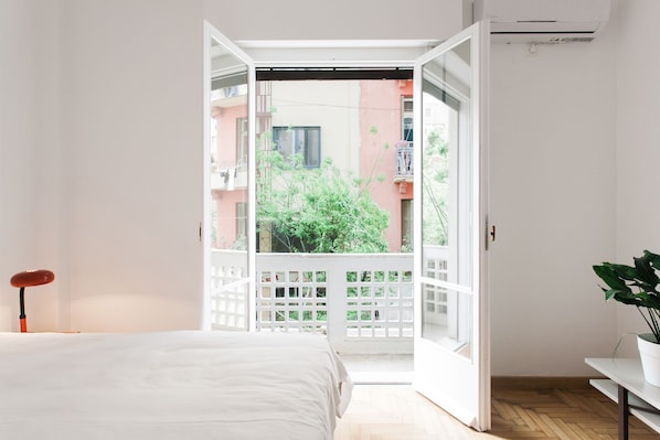 2 chambres, fer et planche Ă repasser, Wi-Fi gratuit, draps fournis