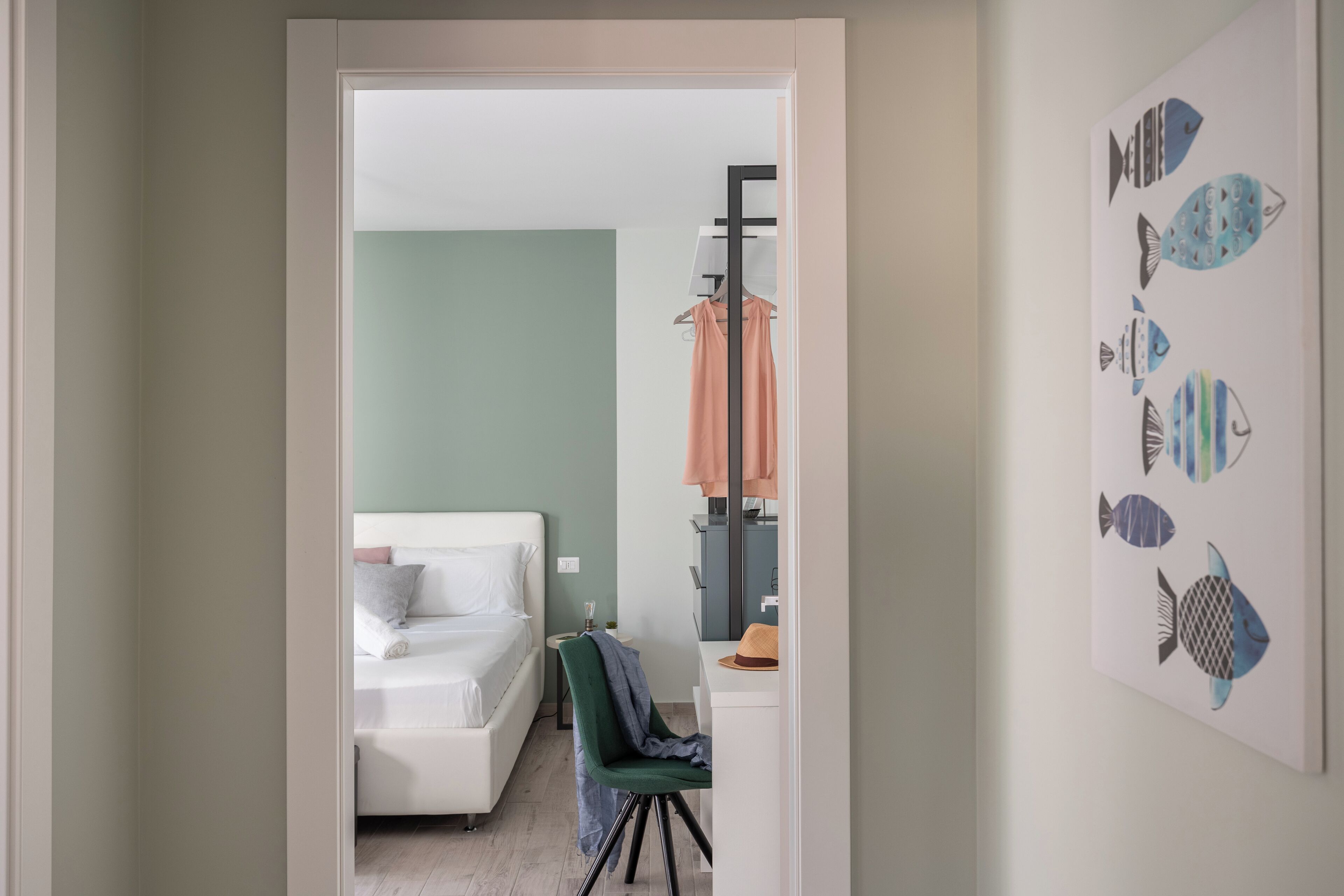 Apartemen Eksklusif | 1 kamar tidur, selimut bulu angsa, busa memori, dan brankas