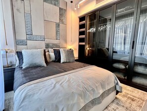 Appartamento Deluxe | 2 camere, ferro/asse da stiro, culle/letti per bambini (a pagamento)