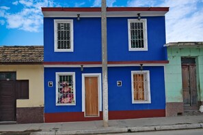 Voorkant van accommodatie