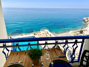 家庭套房, 阳台, 海景 |   露台