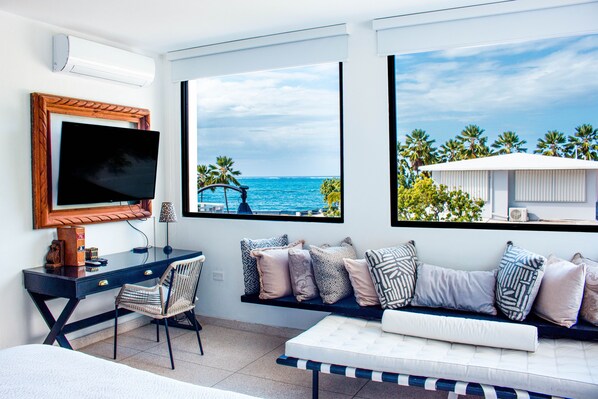 7 bedrooms, in-room safe, desk, iron/ironing board - Spectacular 4000 ft2 Renovated Luxury Beach Villa Azure Stunning Interior Design (San Juan)