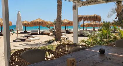 Comfy New GF Apartment Pool Front - 5 min from the Beach