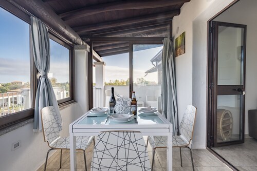 Vacation Home "Pasquale Holiday" with Sea View, 2 Private Terraces & Wi-Fi