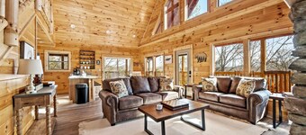 Spring Deals with March, April, & May Dates • Smoky Mtn Cabin: Game Room/Hot Tub