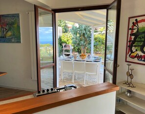 Dining - Sea-View Villa with Private Pool between Palermo & Cefalù (Altavilla Milicia)