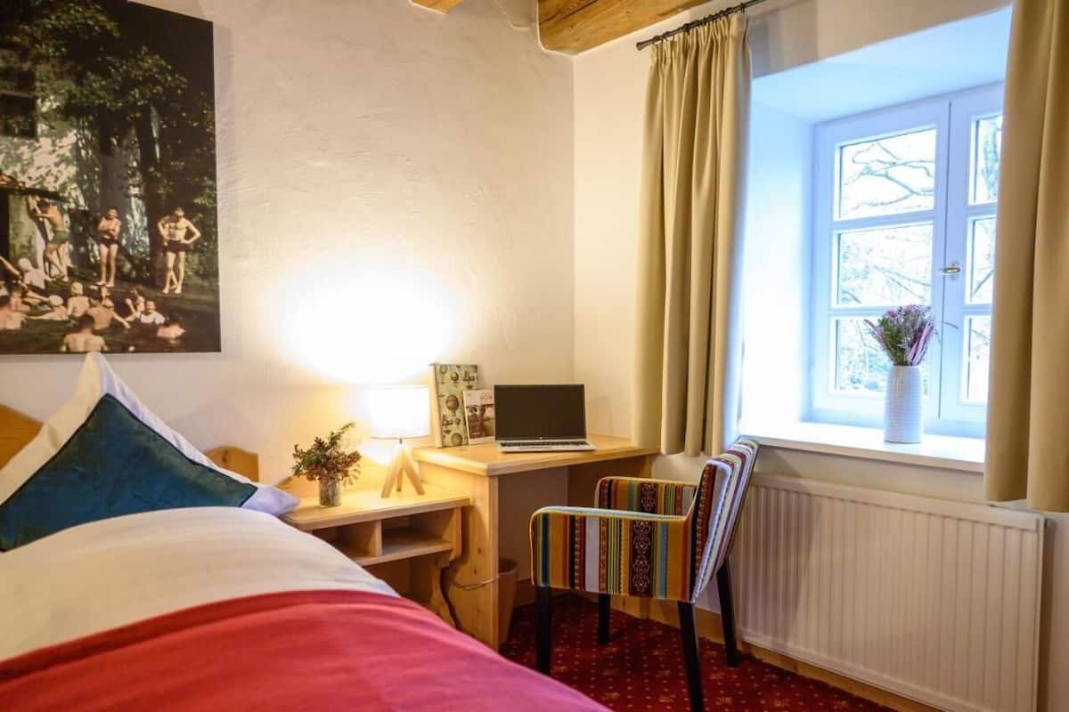 Room (Muehlenhotel) | 1 bedroom, Egyptian cotton sheets, premium bedding, in-room safe