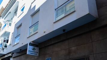 Voorkant van accommodatie