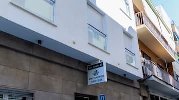 Voorkant van accommodatie