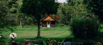 One room cabin with bathroom