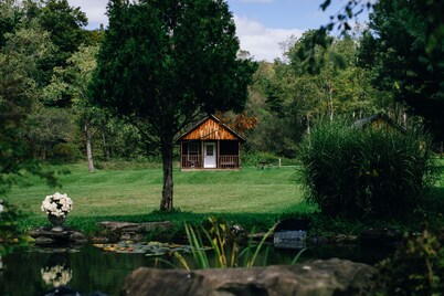 One room cabin with bathroom