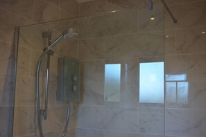 Free toiletries, hair dryer