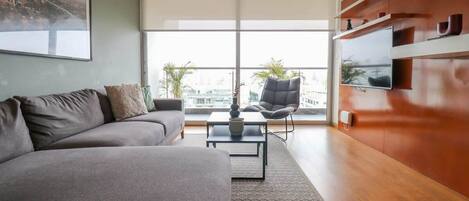 Televisie en een kantoor