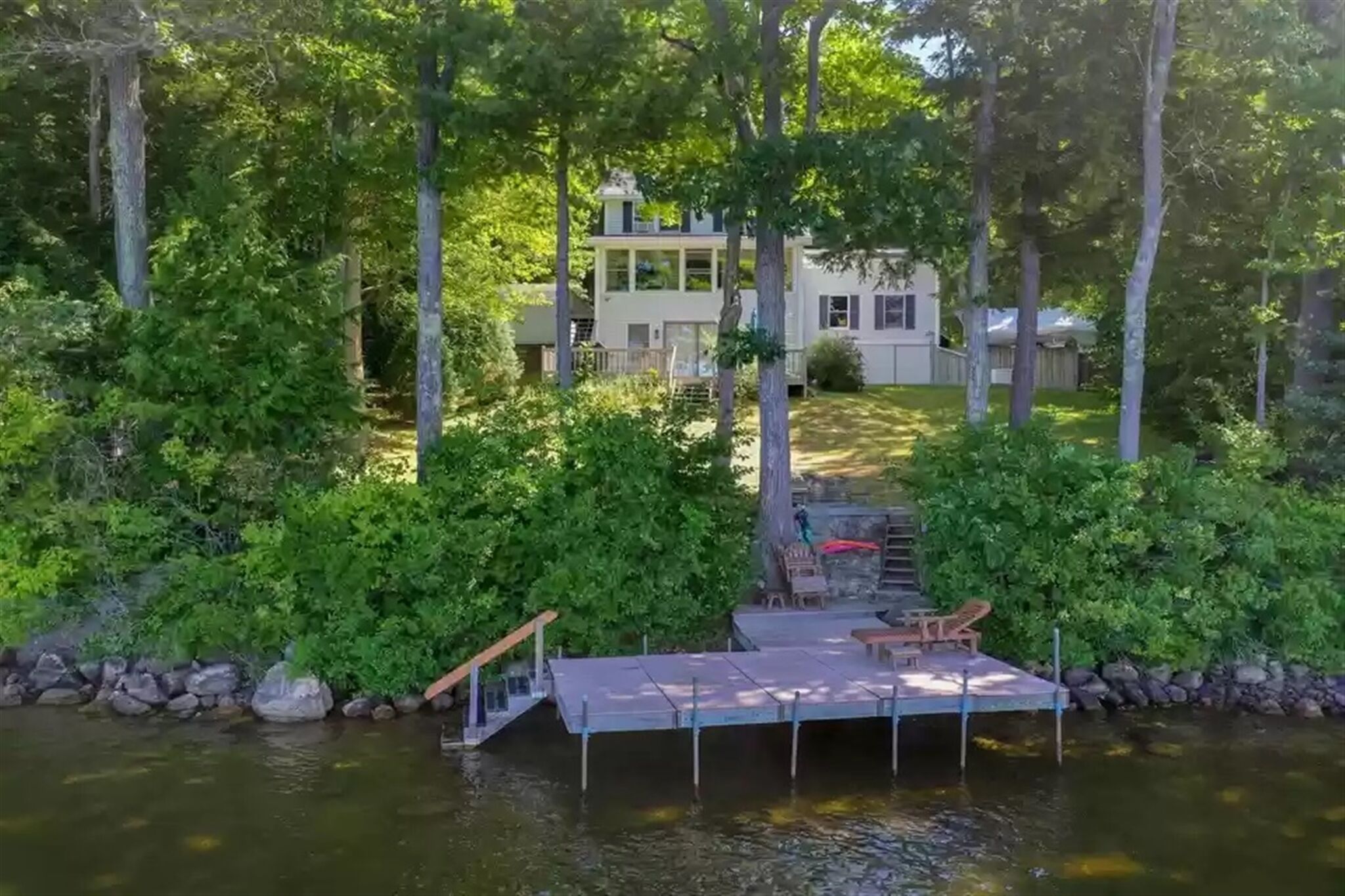 Waterfront on Highland Lake in Windham