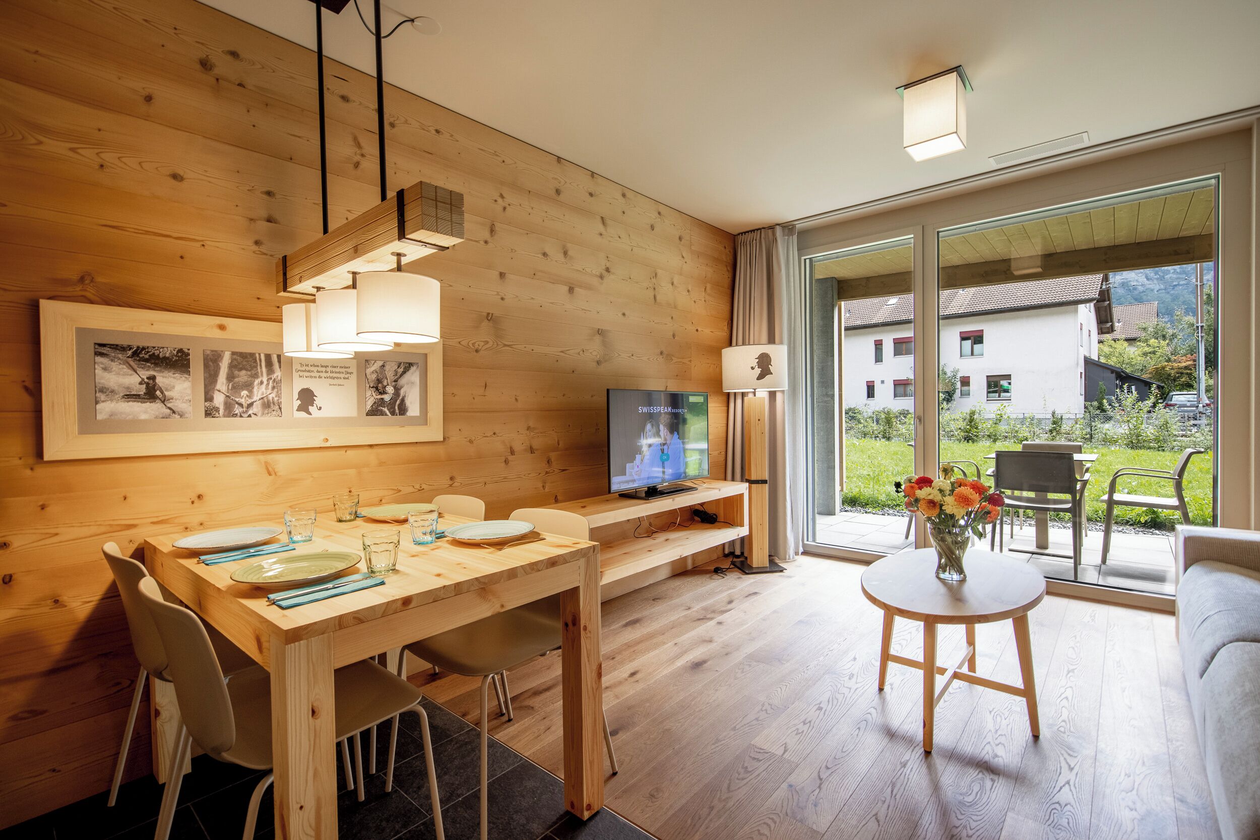 标准公寓, 1 间卧室 | 起居区