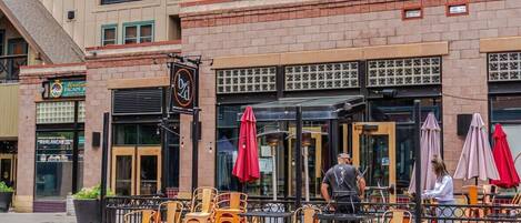 Udendørs spisemuligheder