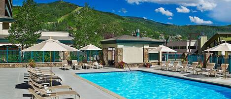 Ulkouima-allas, lämmitetty uima-allas