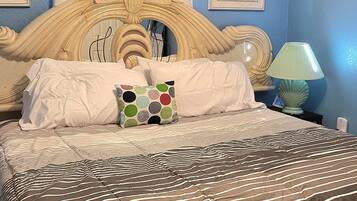 1 多间卧室、熨斗/熨衣板、WiFi、床单