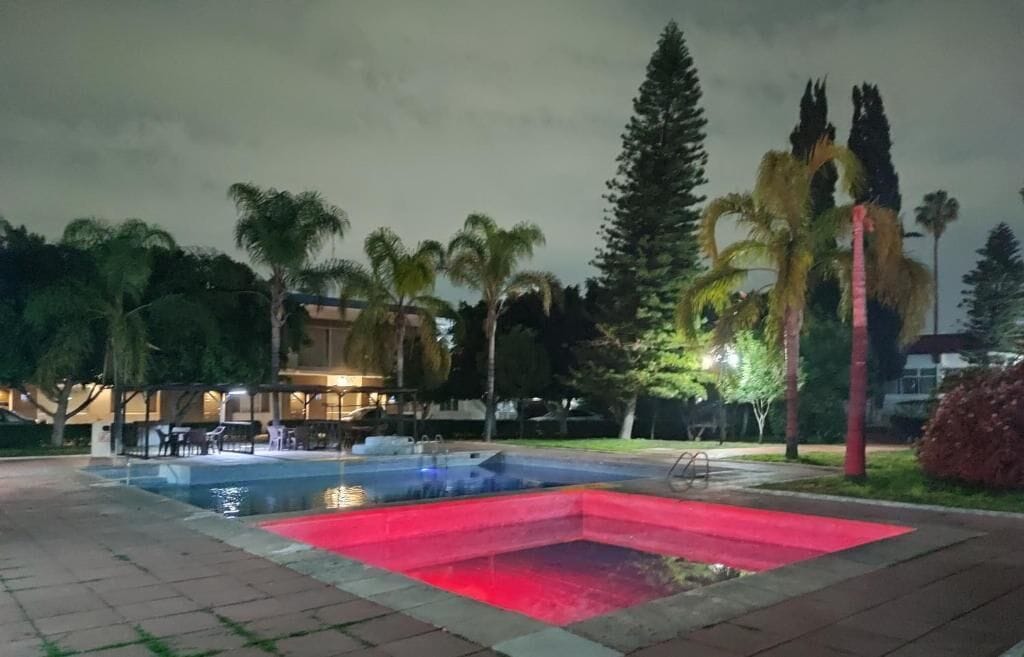 Alberca al aire libre 