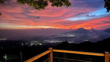 Utsikt fra overnattingsstedet