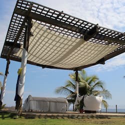Beach massages, facials, manicures and pedicures