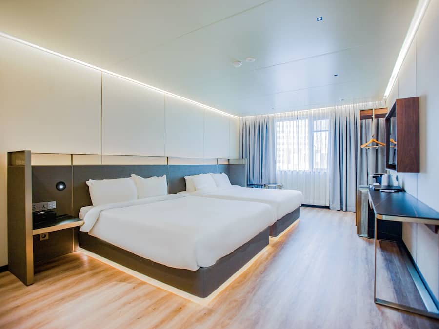 Premium bedding, in-room safe, individually decorated, desk