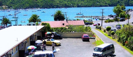 Fachada de la propiedad